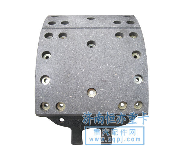 后制動蹄總成（鑄造）AZ9231342070特價140元