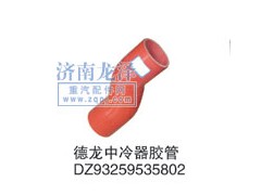DZ93259535802,中冷器膠管,山東弗殼潤滑科技有限公司