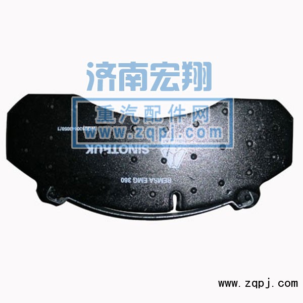 盤(pán)式制動(dòng)塊總成WG9100443050+豪沃碟剎/WG9100443050