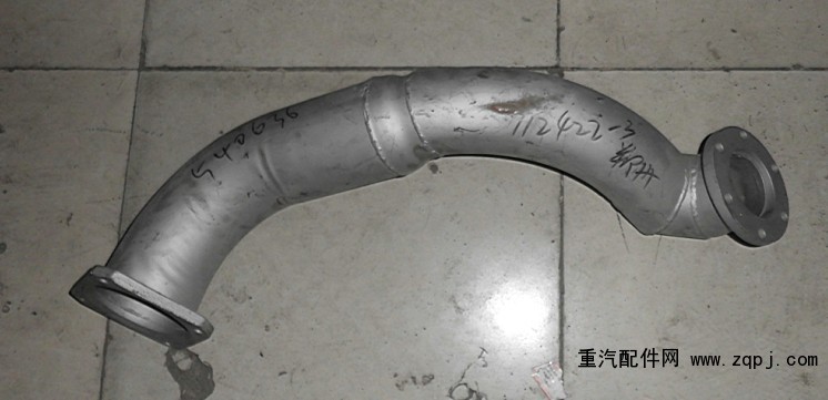 DZ9114540636,排氣管總成第一節(jié),濟(jì)南尊龍(原天盛)陜汽配件銷售有限公司