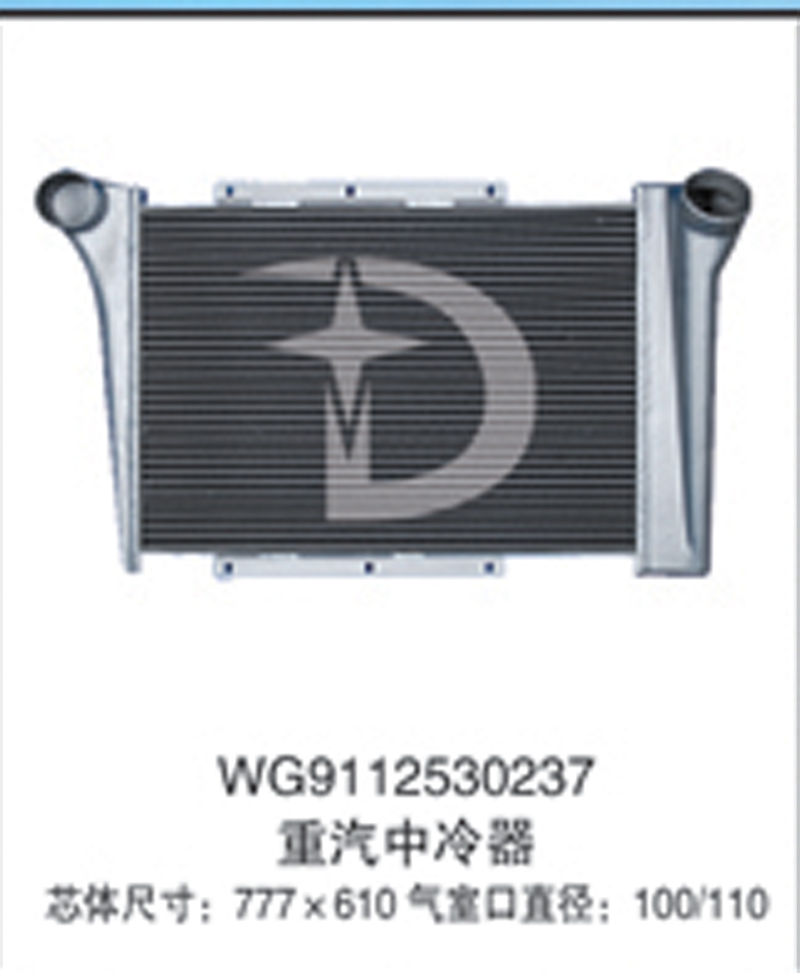WG9112530237,中冷器,濟南鼎鑫汽車散熱器有限公司