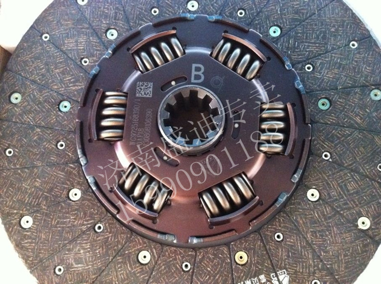 WG9725161390,離合器從動(dòng)盤,濟(jì)南盛迪貿(mào)易有限公司