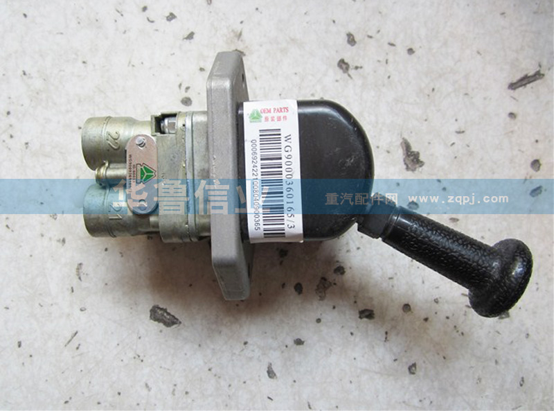 WG9000360165,STRW三孔手動(dòng)閥WG9000360165,濟(jì)南約書(shū)亞汽車配件有限公司（原華魯信業(yè)）