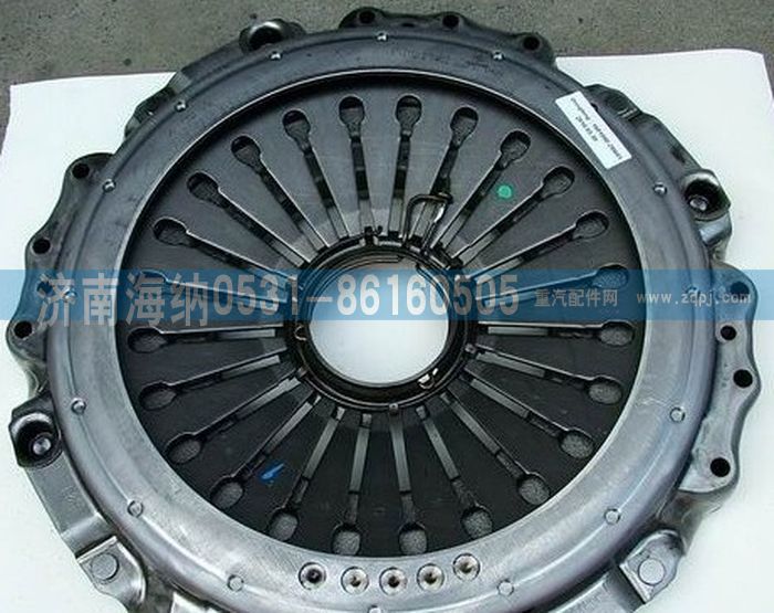AZ9114160010,離合器壓盤 Φ430 膜片拉式大孔,濟南海納汽配有限公司