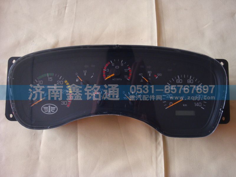 一汽解放418組合儀表 里程表 水溫表 轉速表/3801010-418