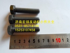 615Q0170030,后取力飛輪殼螺栓,濟南耀順汽車配件有限公司（重汽、濰柴發(fā)動機小件專賣）