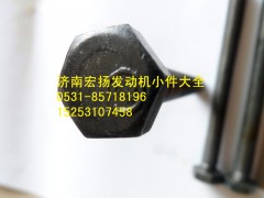 615Q0170031,后取力飛輪殼螺栓,濟南耀順汽車配件有限公司（重汽、濰柴發(fā)動機小件專賣）