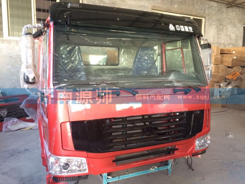 AZ1662100002,豪沃中長(zhǎng)駕駛室本體（帶車門）總成,濟(jì)南源帥汽車配件有限公司