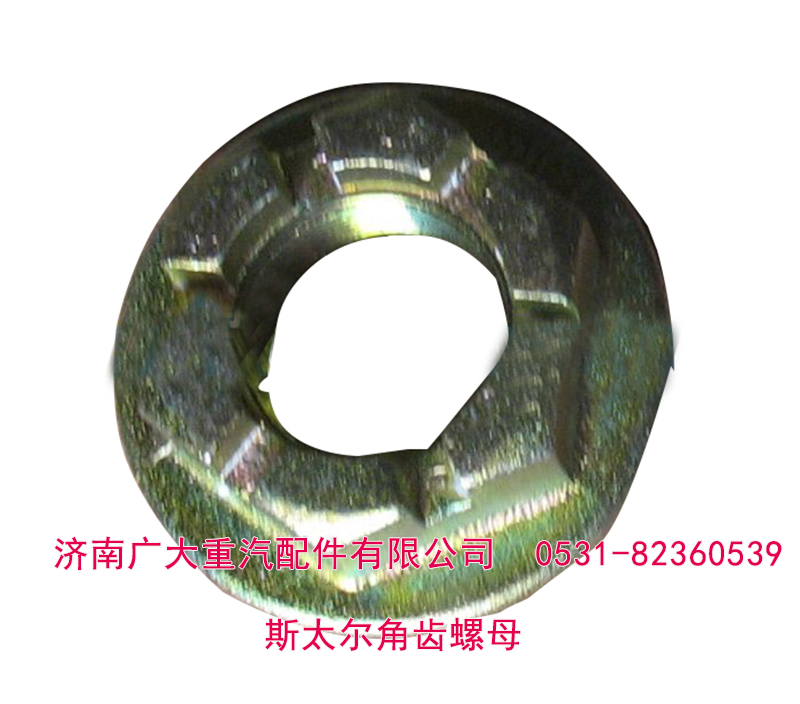 179000320013,斯太爾角齒螺母 貫通軸螺母,濟(jì)南鑫巨鼎汽車配件有限公司