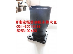 612600010478,加機油短管,濟南耀順汽車配件有限公司（重汽、濰柴發(fā)動機小件專賣）