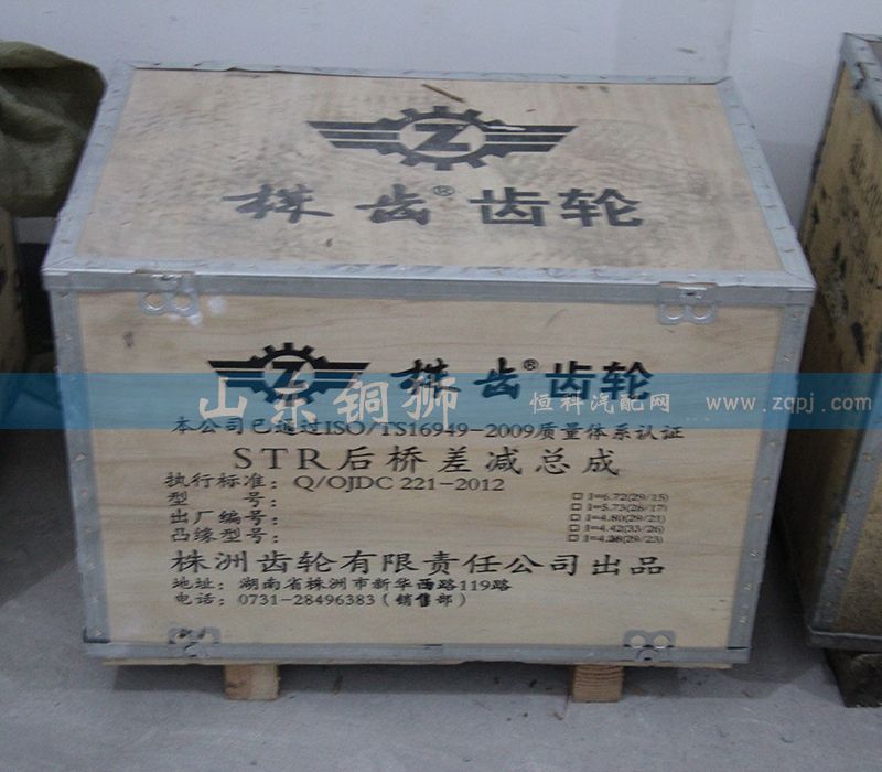 株齒 STR后橋差減總成/