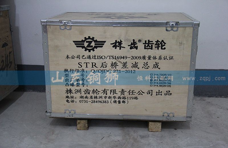 株齒 STR后橋差減總成/
