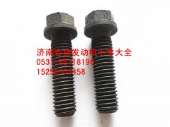 VG1099080100,噴油器壓緊塊螺栓10*35,濟(jì)南耀順汽車配件有限公司（重汽、濰柴發(fā)動(dòng)機(jī)小件專賣）