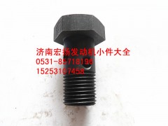 612600190296,天然氣空心螺栓,濟南耀順汽車配件有限公司（重汽、濰柴發(fā)動機小件專賣）