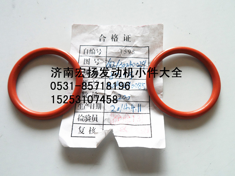 612630040029,WP12噴油器銅套密封圈,濟(jì)南耀順汽車配件有限公司（重汽、濰柴發(fā)動(dòng)機(jī)小件專賣）