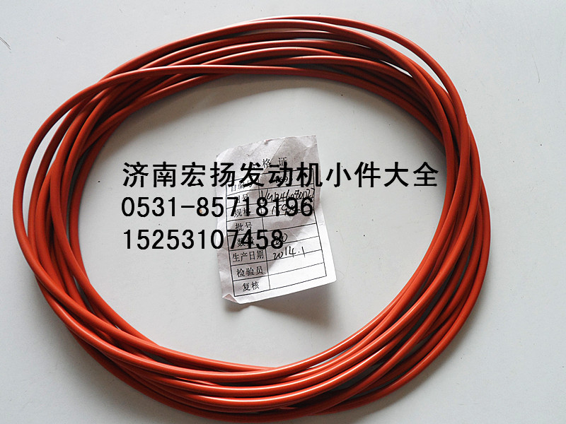 VG1246080027,重汽噴油泵法蘭密封圈,濟(jì)南耀順汽車配件有限公司（重汽、濰柴發(fā)動(dòng)機(jī)小件專賣）