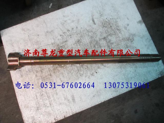 DZ9112340286,陜汽漢德車橋制動(dòng)凸輪軸（右）,濟(jì)南尊龍(原天盛)陜汽配件銷售有限公司