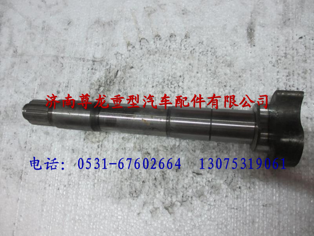 DZ9112440504,陜汽漢德車(chē)橋制動(dòng)凸輪軸（右）,濟(jì)南尊龍(原天盛)陜汽配件銷(xiāo)售有限公司