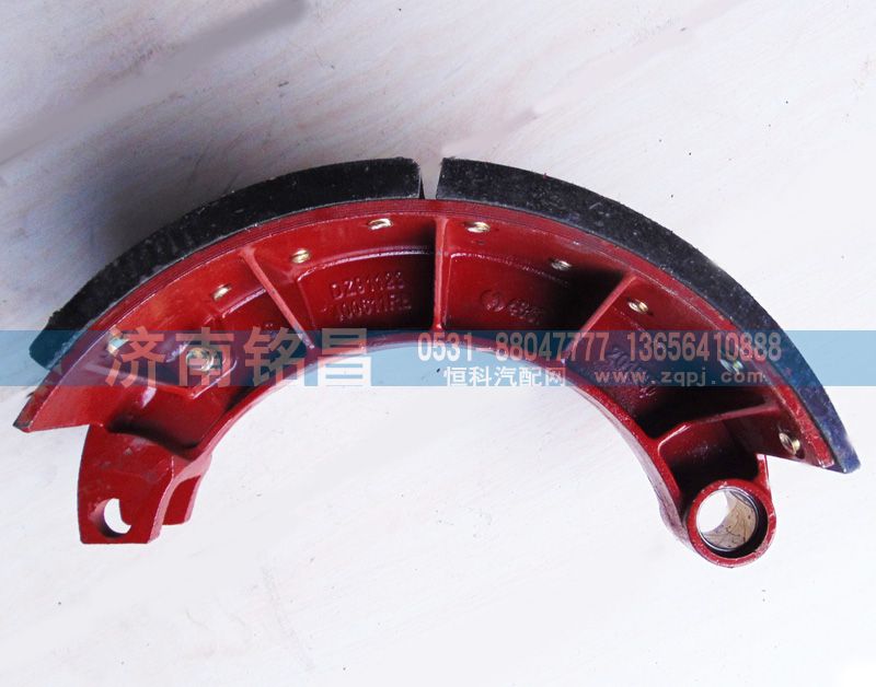 81.50201.6188,德龍F3000曼后制動蹄總成,濟南銘昌汽車配件有限公司