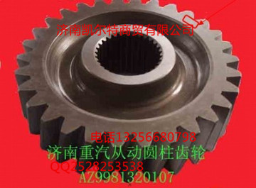 WG9981320107,從動(dòng)圓柱齒輪,濟(jì)南凱爾特商貿(mào)有限公司