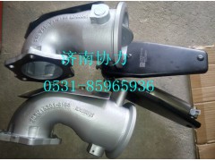 202V15201-6188,排氣彎管-帶制動(dòng)蝶閥,濟(jì)南明鉅汽車配件有限公司（原濟(jì)南協(xié)力）