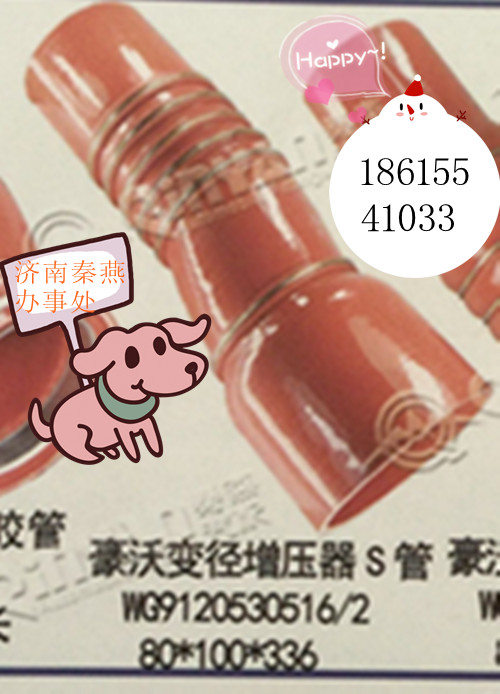 WG9120530516,變徑增壓器S管,濟南凱爾特商貿(mào)有限公司