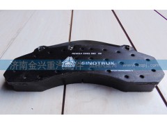 WG9100443050,前碟剎摩擦制動片總成,濟(jì)南聯(lián)樂汽車零部件有限公司