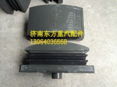 WG9925525286,后鋼板膠塊,濟(jì)南東方重汽配件銷售中心