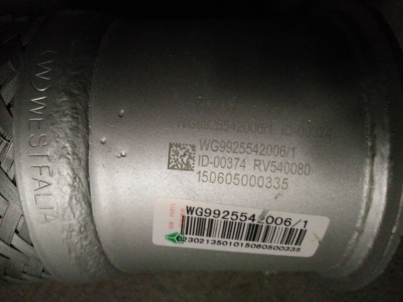 WG9925542006排氣管（T7H)/WG9925542006
