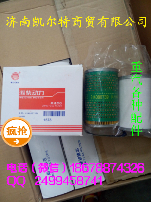 濟(jì)南凱爾特  中國重汽 濰柴柴油濾芯/614080739