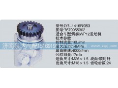 7679955302,轉(zhuǎn)向泵,濟南泉達汽配有限公司