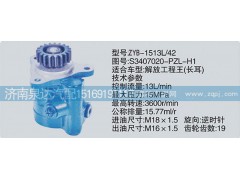 S3407020-PZL-H1,轉(zhuǎn)向泵,濟(jì)南泉達(dá)汽配有限公司