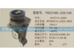 3407010-D663,轉(zhuǎn)向泵,濟(jì)南泉達(dá)汽配有限公司