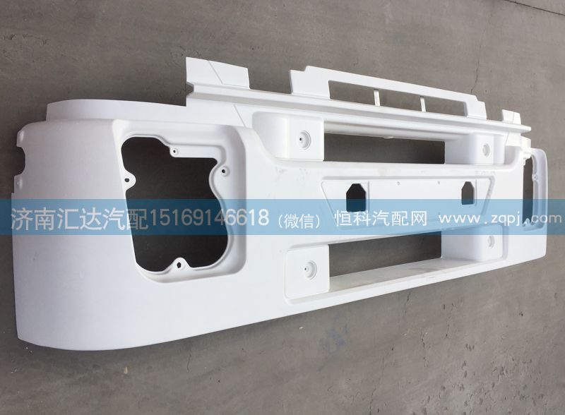 上汽依維柯紅巖杰獅M100前保險(xiǎn)杠總成/