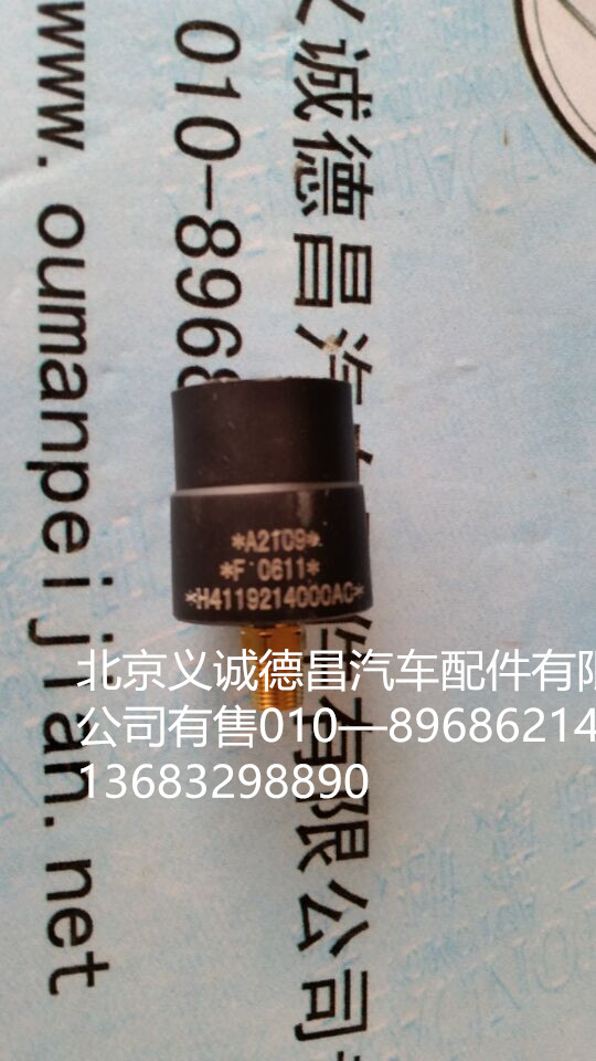H4119214000A0,空濾器底色報警器,北京義誠德昌歐曼配件營銷公司