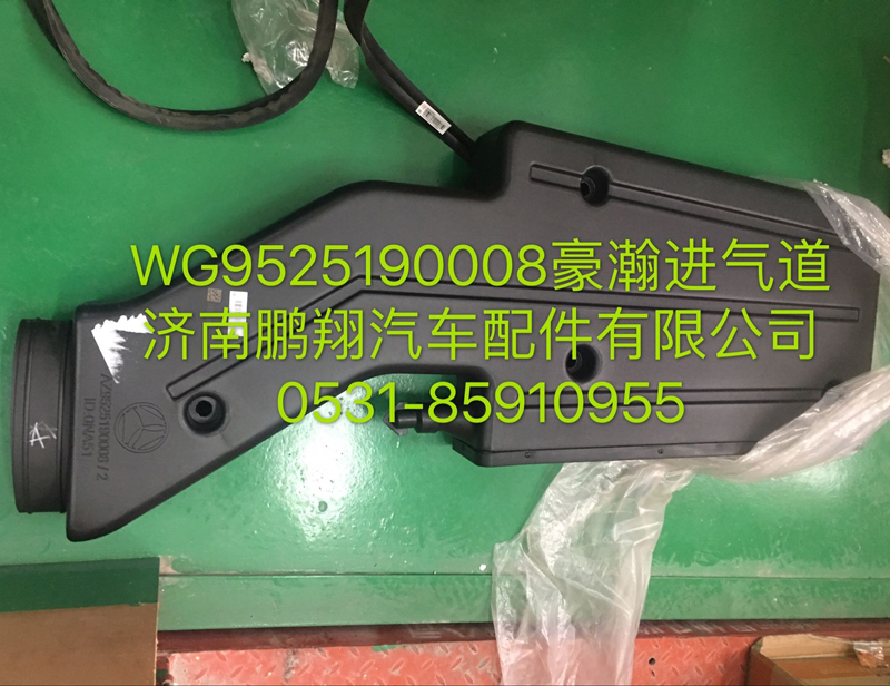 WG9525190008,浩瀚進(jìn)氣道,濟(jì)南鵬翔汽車配件有限公司