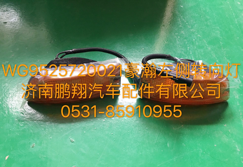 WG9525720021,豪瀚左側(cè)轉(zhuǎn)向燈,濟南鵬翔汽車配件有限公司