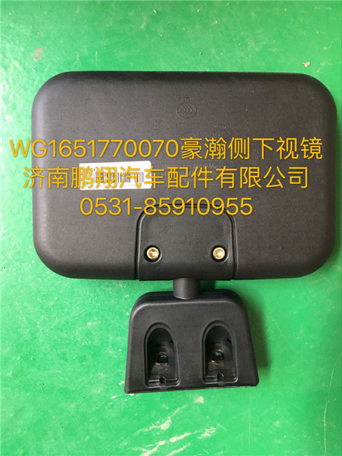 WG1651770070,豪瀚車門側下視鏡,濟南鵬翔汽車配件有限公司