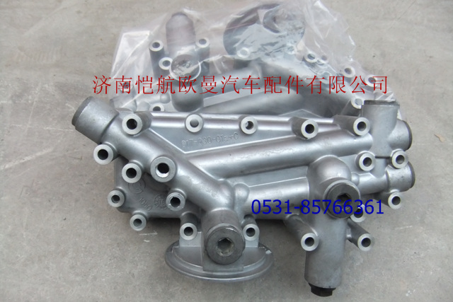 D17-030-01,機(jī)油濾清器座裝配部件，,濟(jì)南愷航歐曼汽車配件有限公司