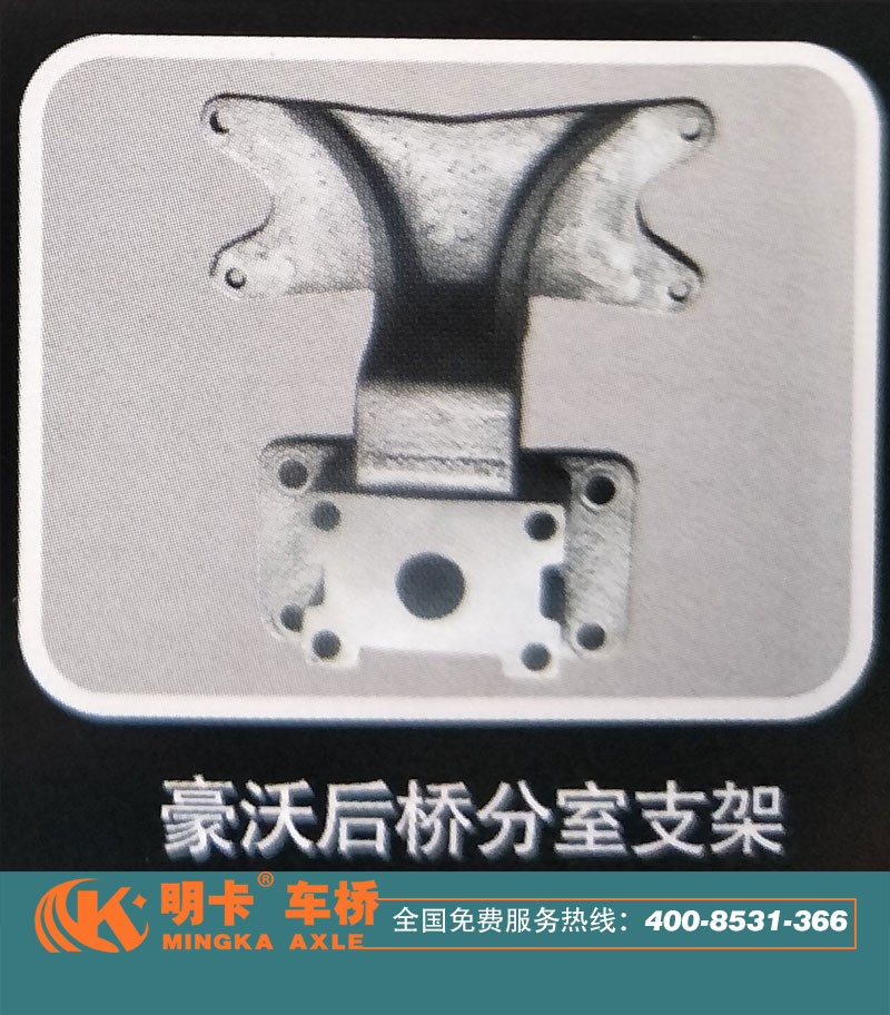 ,豪沃后橋分室支架，明卡車橋,濟(jì)南華明汽車配件有限公司