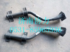 WG1664235059,右后翼子板支架總成,濟(jì)南明鉅汽車配件有限公司（原濟(jì)南協(xié)力）