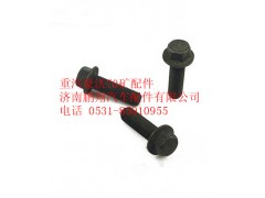 AZ9970320019,重汽豪沃70礦六角法蘭面承面帶齒螺栓,濟南鵬翔汽車配件有限公司