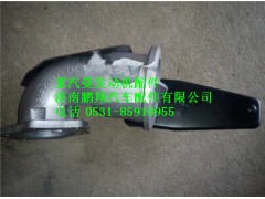 202V15201-6186,重汽曼MC11排氣彎管-帶制動(dòng)蝶閥,濟(jì)南鵬翔汽車配件有限公司