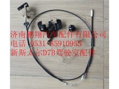 WG1684110713,重汽新斯太爾面罩鎖總成,濟(jì)南鵬翔汽車配件有限公司