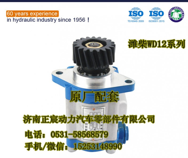 612600130514、QC18/13-WP10,轉(zhuǎn)向齒輪泵/巨力泵/助力泵,濟(jì)南正宸動(dòng)力汽車零部件有限公司