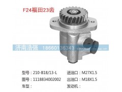 1118834002002,福田23齒轉向助力泵，轉向泵,濟南浩強助力泵發(fā)展有限公司
