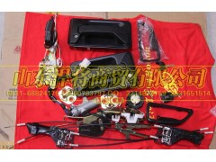 LG1611348003,HOWO豪沃輕卡門(mén)鎖+油箱蓋+點(diǎn)火鎖總成（24V遙控）,山東悍將商貿(mào)有限公司