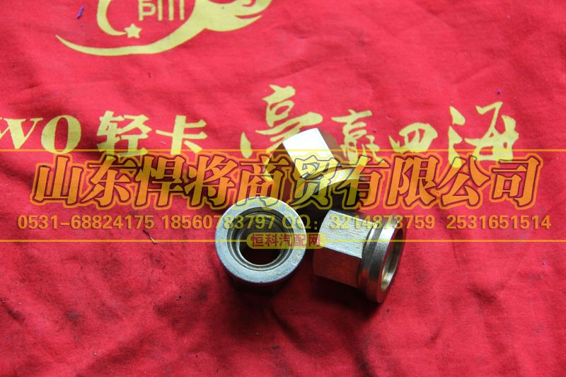 24K24-03056,HOWO豪沃輕卡車輪螺母總成,山東悍將商貿(mào)有限公司