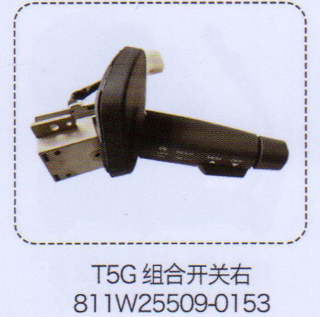 811W25509-0153,T5G組合開關(guān)右,濟南泉信汽配