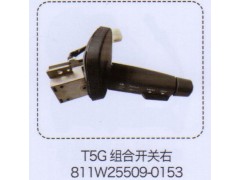 811W25509-0153,T5G組合開關(guān)右,濟南泉信汽配
